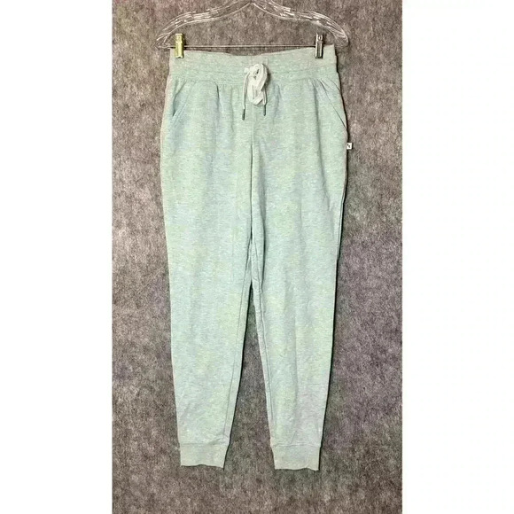 Koolaburra by UGG Essentials Cotton Jogger Pants Heather Green Small - Picture 1 of 6